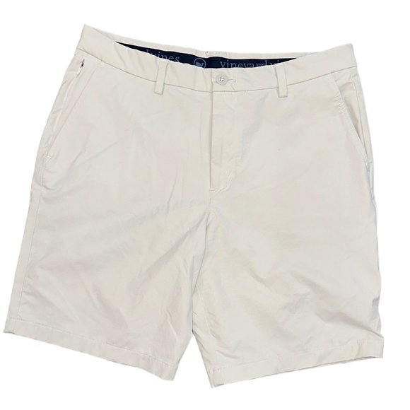 Vineyard Vines Other - Men's Vineyard Vines On The Go 9" Performance Shorts Stone Size 32